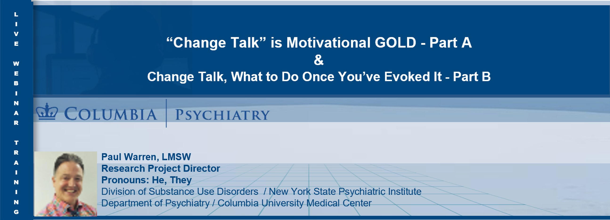 Change Talk Is Motivational GOLD and Change Talk What to do *