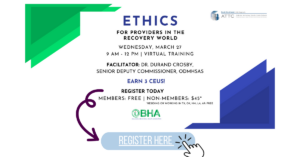 OBHA ETHICS Training March 27