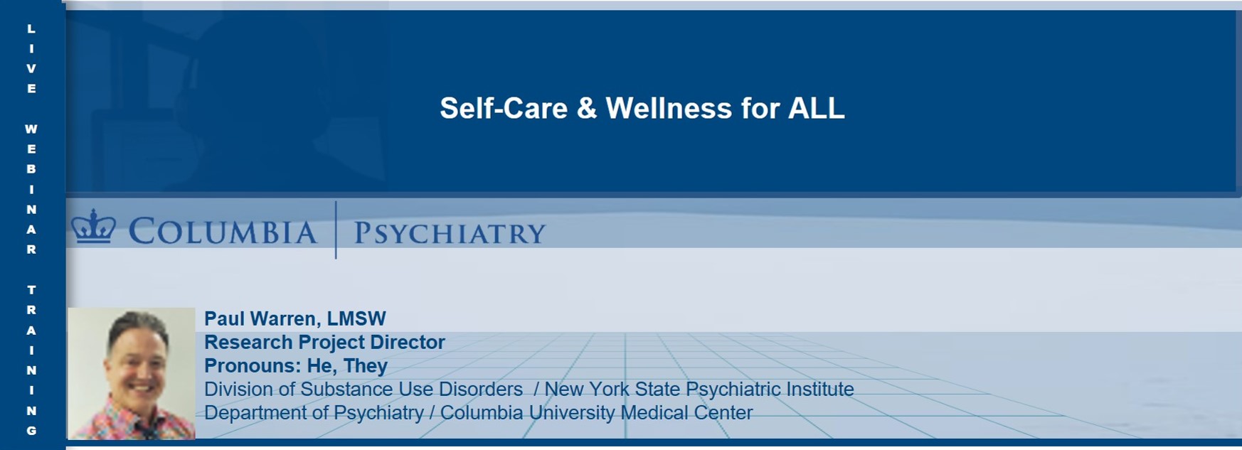 Self-Care and Wellness for ALL