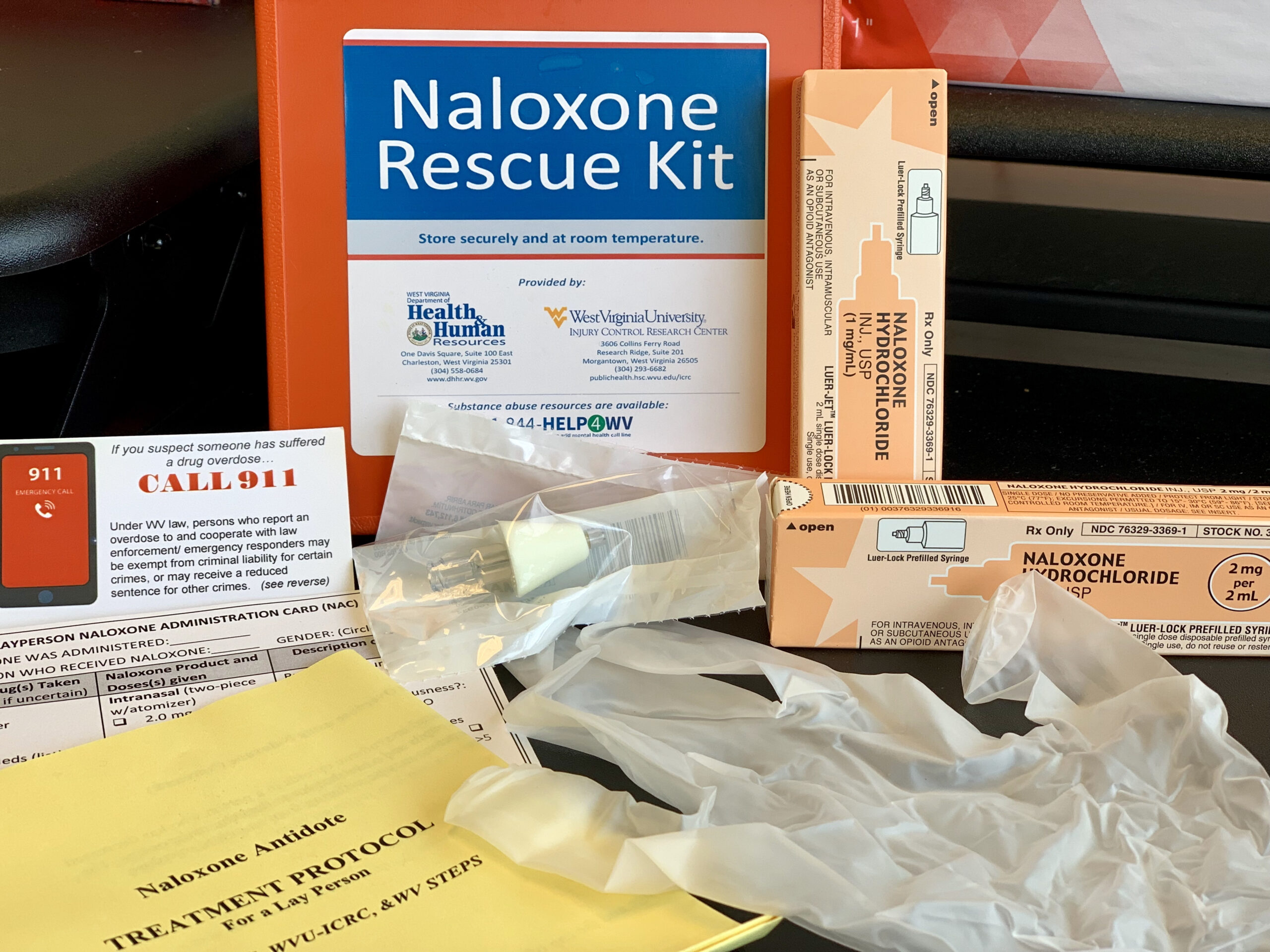Naloxone rescue 