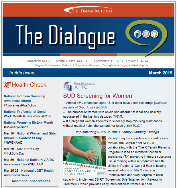 Dialogue eNewsletter thumbnail March 2019