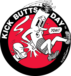 Kicks Butt Day logo