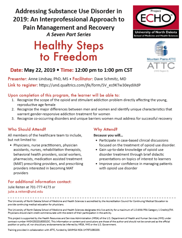 Healthy Steps to Freedom
