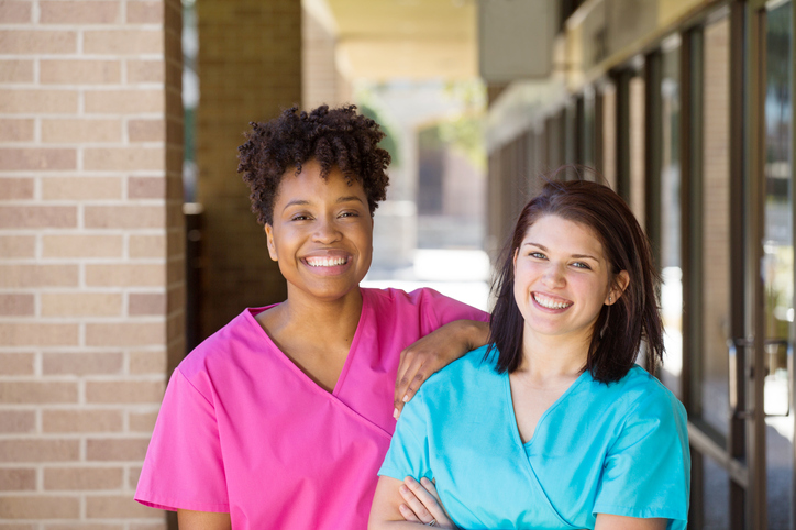Smiling Health Care Workers