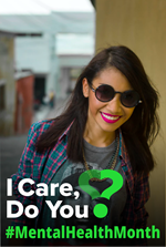 Why Care - Minority Mental Health Month poster