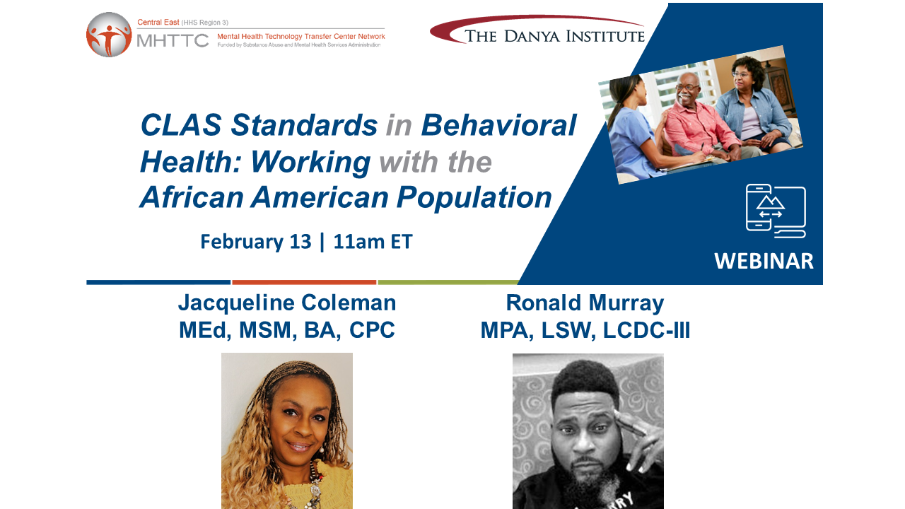 CLAS webinar: African Americans cover graphic