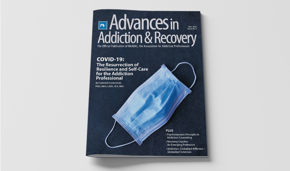 Advances in Addiction Recovery Cover-Fall 2020