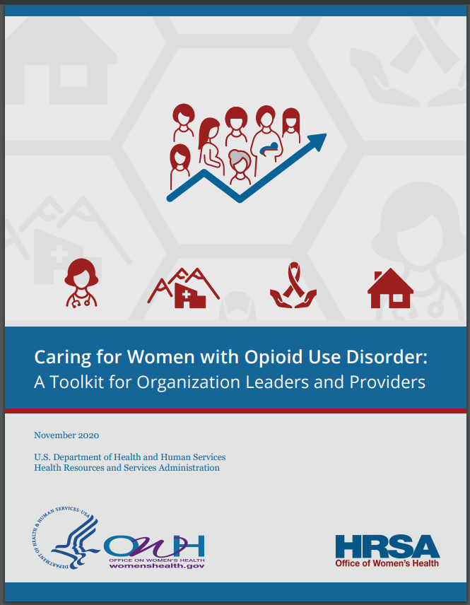 Caring for Women with OUD Toolkit front cover
