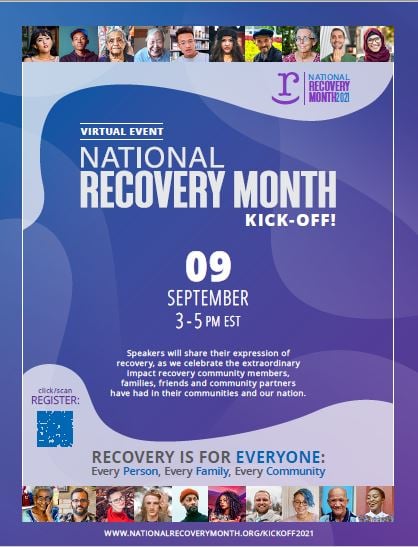National Recovery Month Kickoff Event