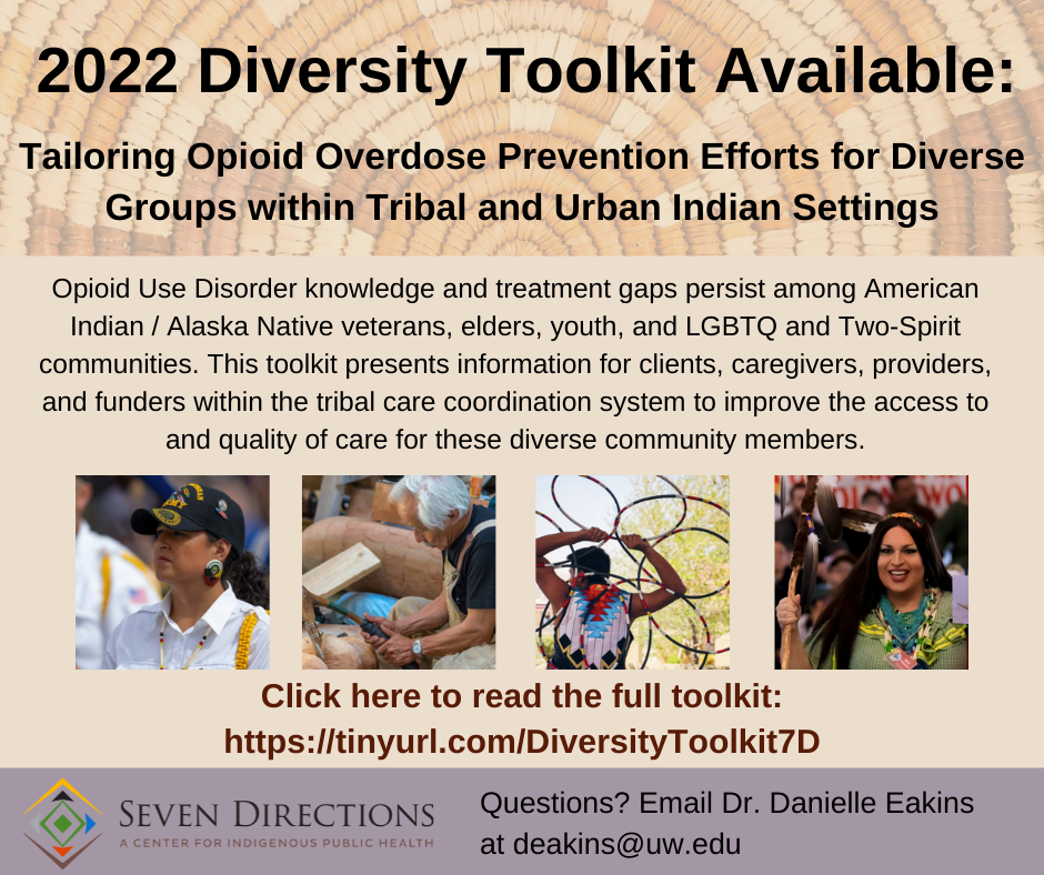 A new toolkit for providers and community organizations serving American Indian/Alaska Native communities