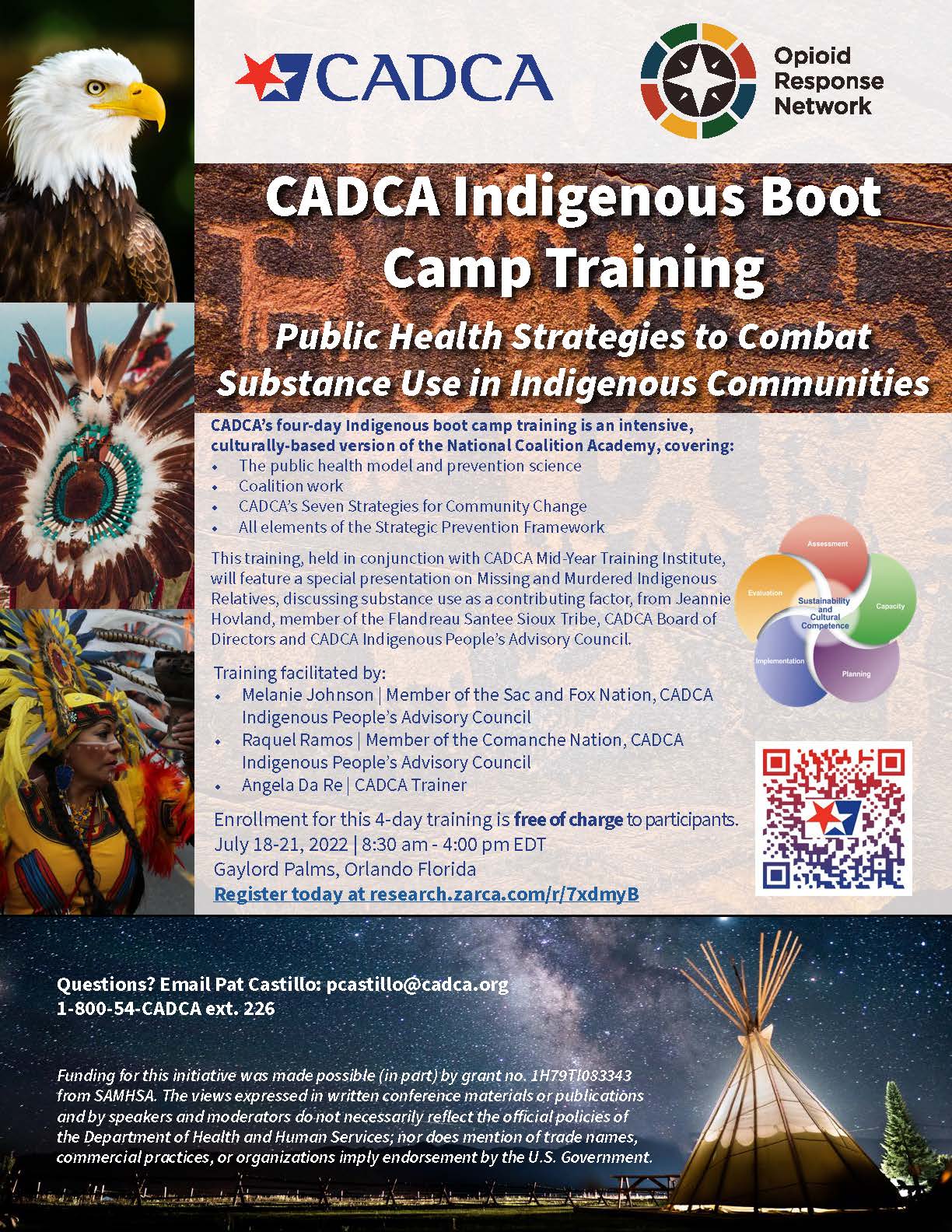 2022 Indigenous Boot Camp flyer