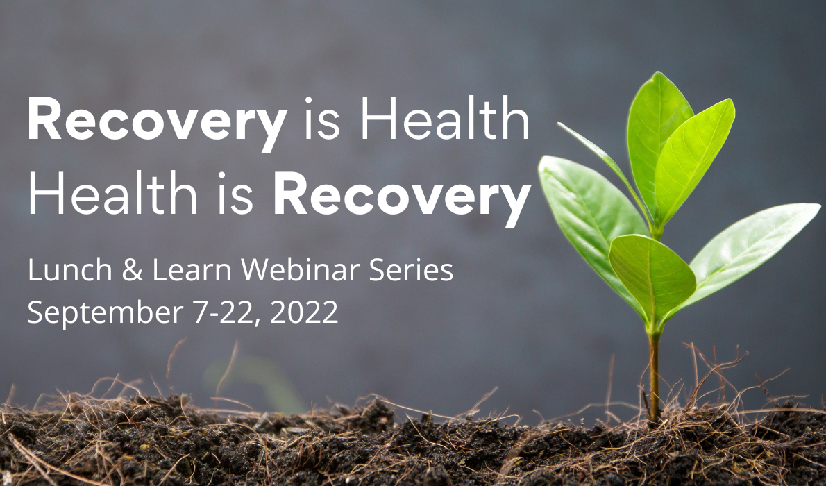 Recovery is Health, Health is Recovery logo