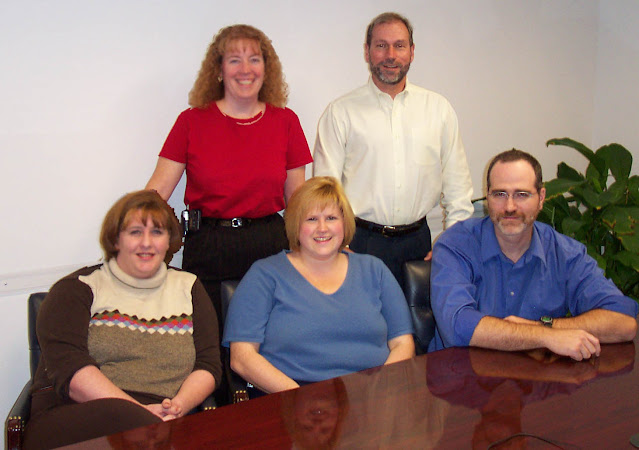 Mat Roosa (seated bottom right) with members of Central New York Services NIATx Change Team, 2003.